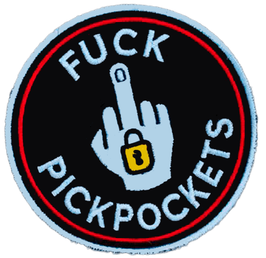 Fuck Pick Pockets sticker